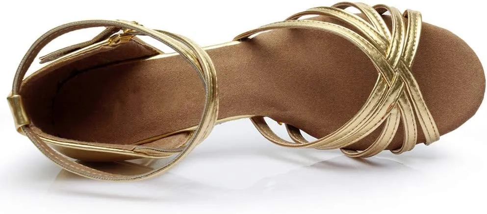 Ladies Sandals Flats Fashion Latin Dancing Shoes Women Salsa Ballroom Dance Sandals Prom Women's Flats Sandals for Women