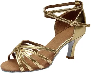 Ladies Sandals Flats Fashion Latin Dancing Shoes Women Salsa Ballroom Dance Sandals Prom Women's Flats Sandals for Women