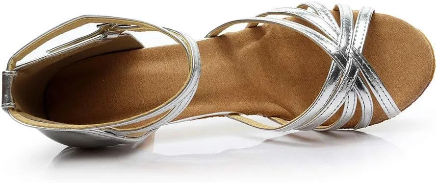Ladies Sandals Flats Fashion Latin Dancing Shoes Women Salsa Ballroom Dance Sandals Prom Women's Flats Sandals for Women