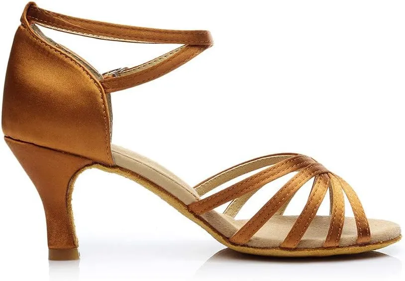 Ladies Sandals Flats Fashion Latin Dancing Shoes Women Salsa Ballroom Dance Sandals Prom Women's Flats Sandals for Women