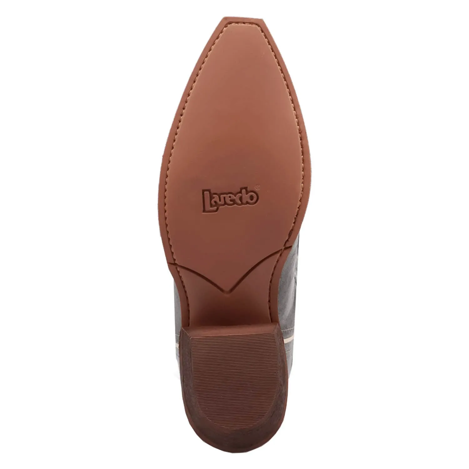 Laredo Womens Serenade Blue Leather Cowboy Boots
