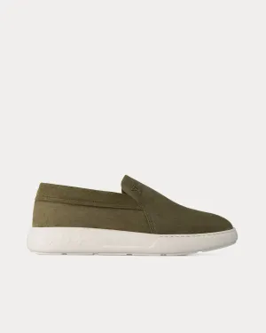 LV Pacific Suede Green Loafers