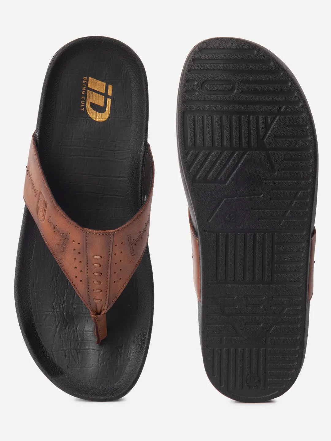 Men's Tan Thong Sandal (ID4228)
