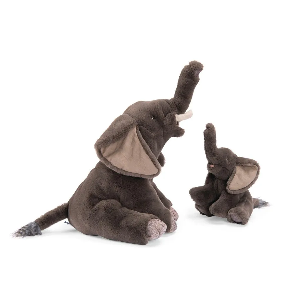 Moulin Roty Tout Autour Du Monde - Elephant, Large Soft Toy