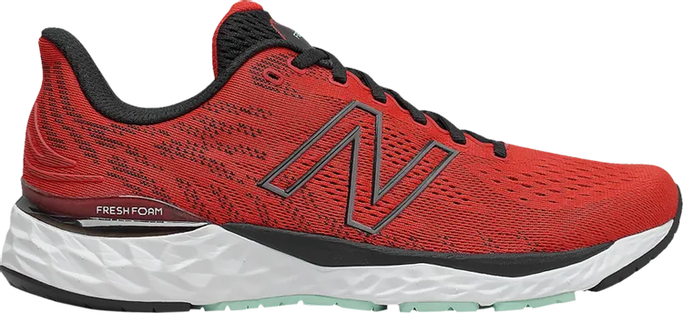 New Balance Fresh Foam 880v11 'Velocity Red' sneakers, red