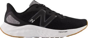 New Balance Fresh Foam Arishi v4 4E Wide 'Black Silver Gum' Sneakers, black