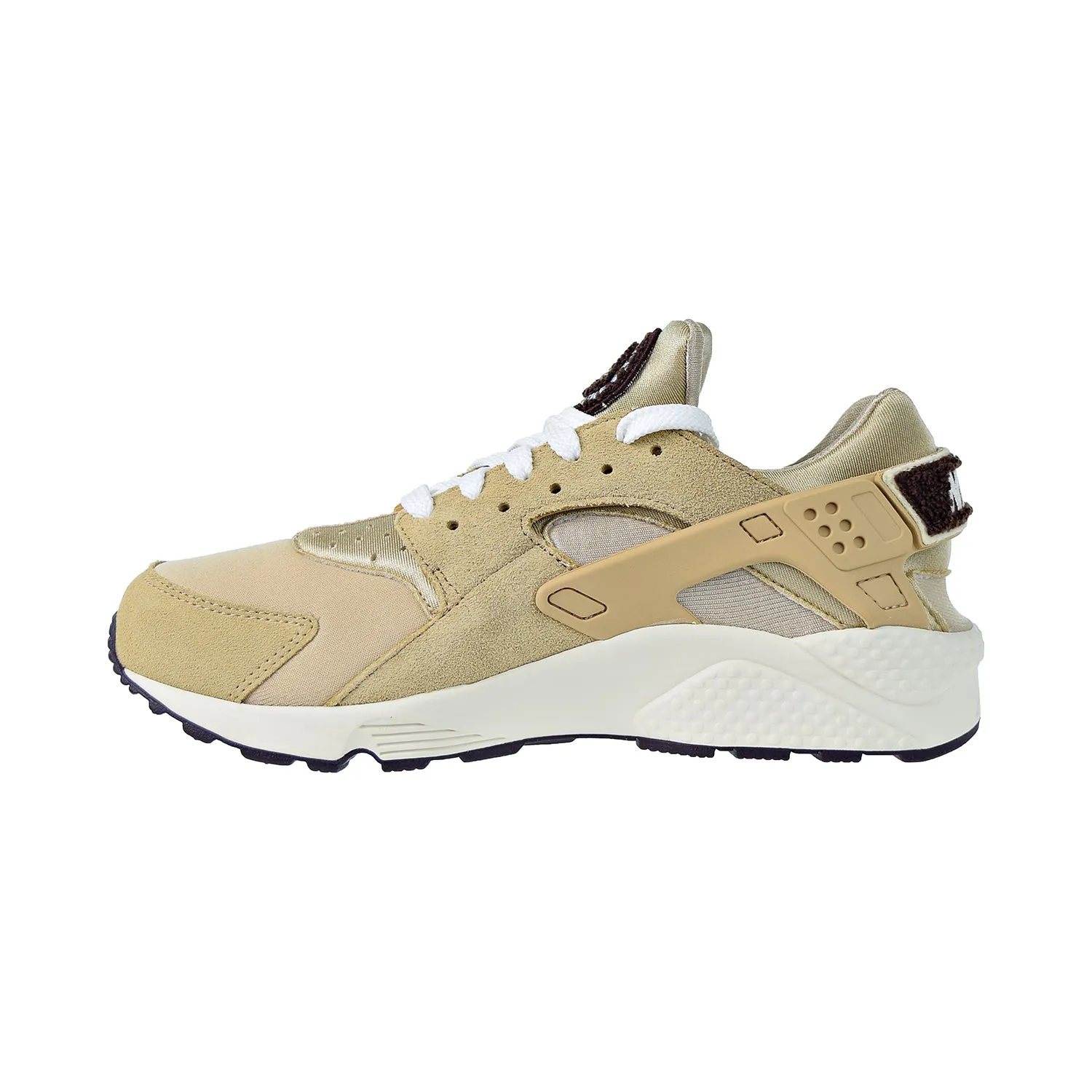 Nike Air Huarache Run PRM Mens Shoes Desert/Sail/Burgundy Ash