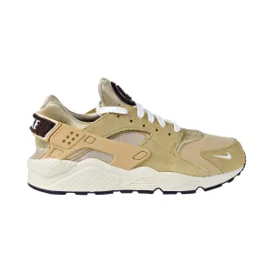 Nike Air Huarache Run PRM Mens Shoes Desert/Sail/Burgundy Ash