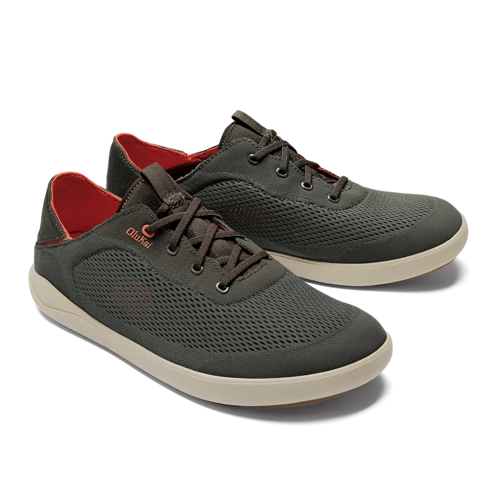 OLUKAI MOKU PAE SLIP ON ISLAND SALT/KOI