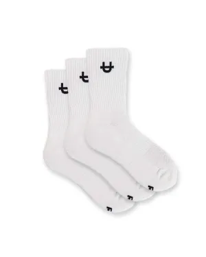 Original Crew Socks Off White 3-Pack