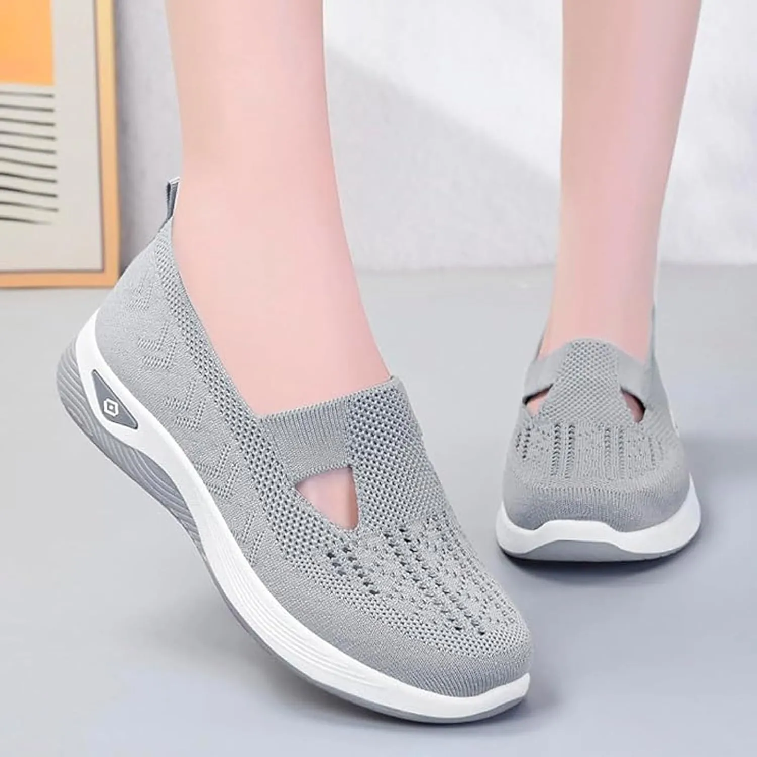 Orthopedic Shoes for Women, Zapatos Ortopdicos para Mujer, Orthoture Womens Shoes Breathable Soft Comfort Wear Shoes