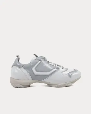 Ostro Leather White Brilliant Low Top Sneakers
