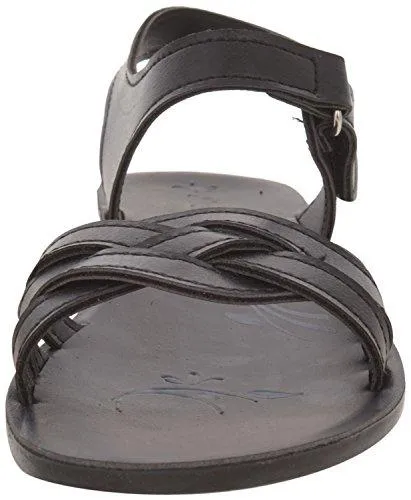 Paragon Women's Black PU Sandals (8)