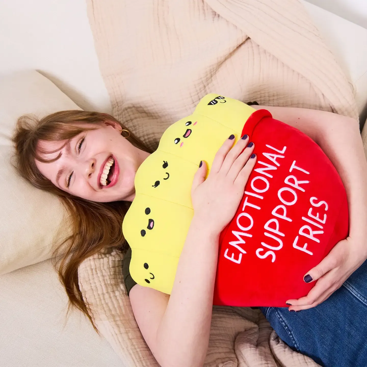 Plush - Jumbo Emotional Support Fries