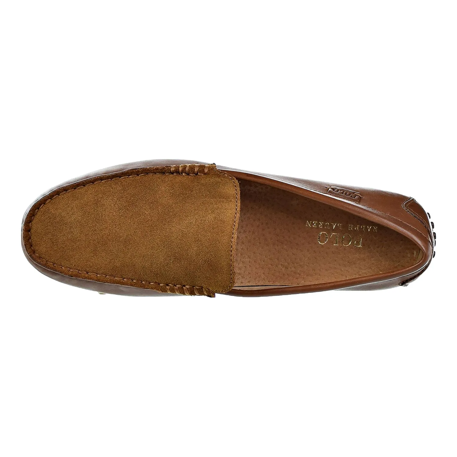 Polo Ralph Lauren Woodley-SO-Driver Mens Loafers Brown