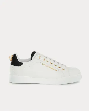 Portofino leather white gold Low Top Sneakers
