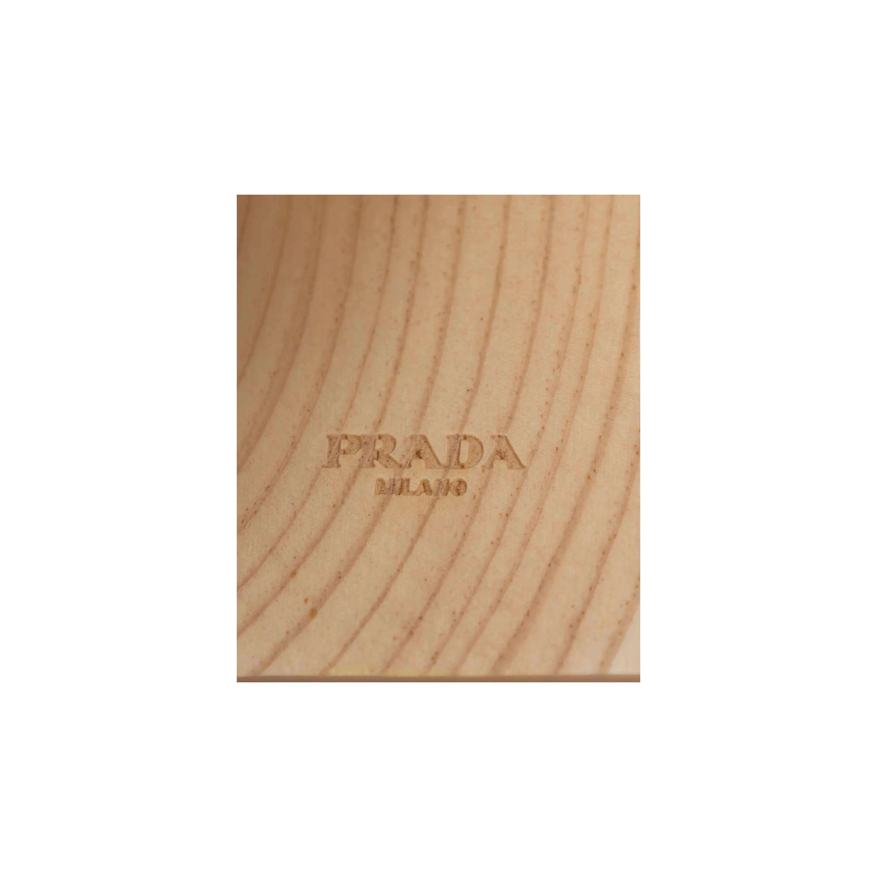 Prada Wooden Platform Sandals - '10s