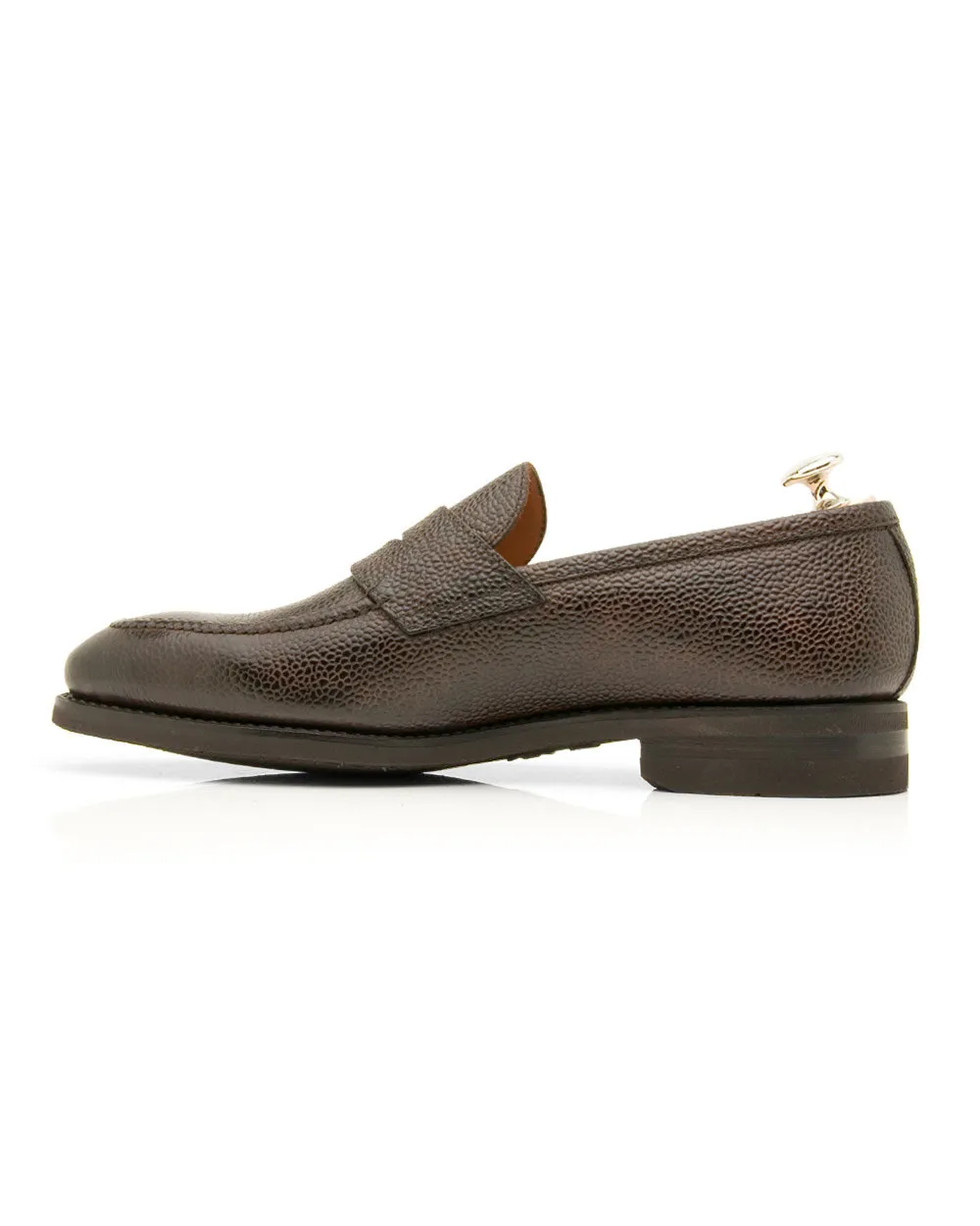 Principe Leather Loafer in Dark Brown