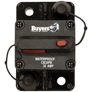 Push-To-Trip Manual Circuit Breaker - 30 Amp