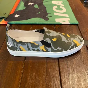 Richardson Slip-ons (Blue-Grey with Blue-Grey Print)