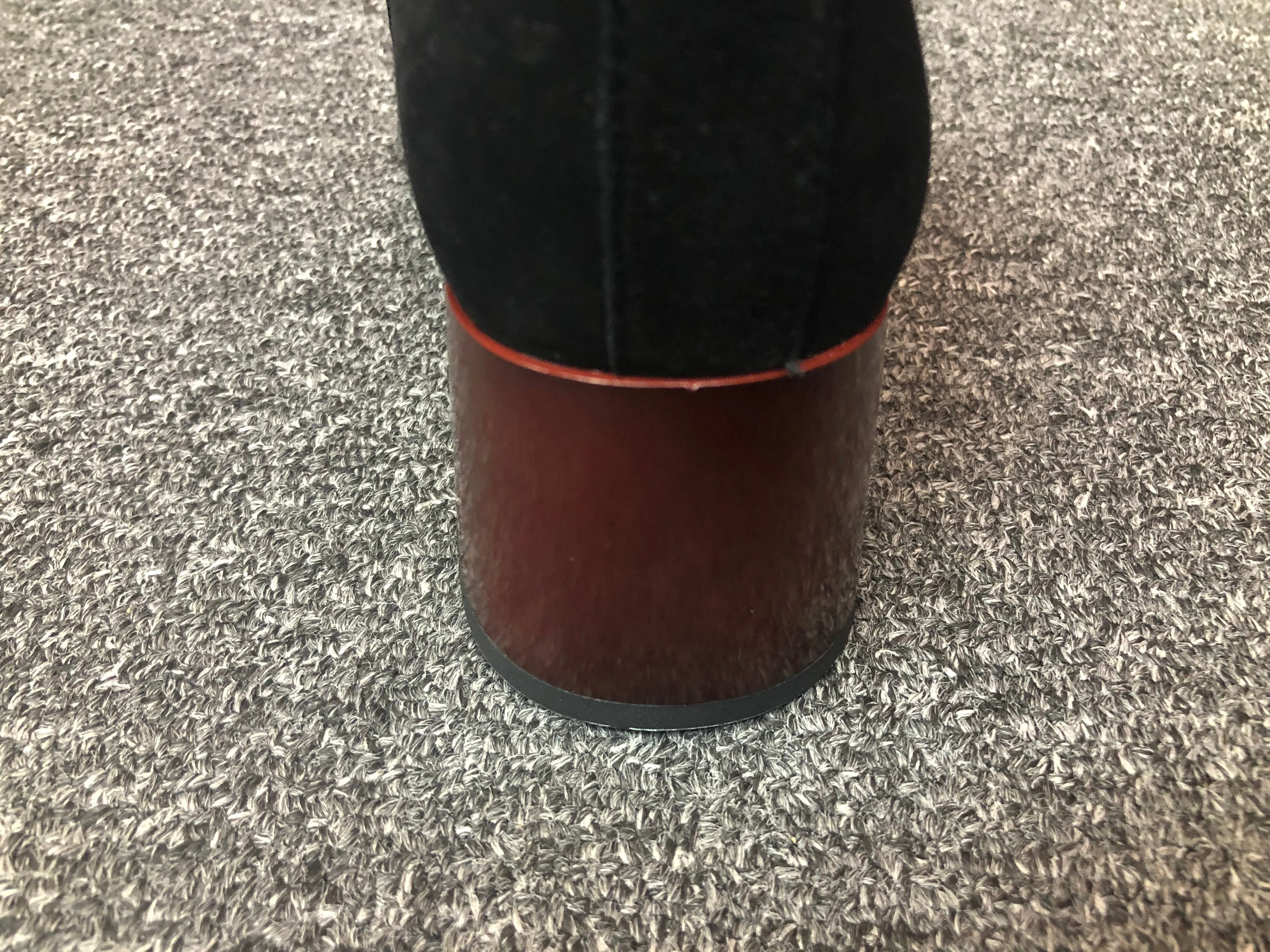 Round-Mouth Suede Laced-up Short Boots