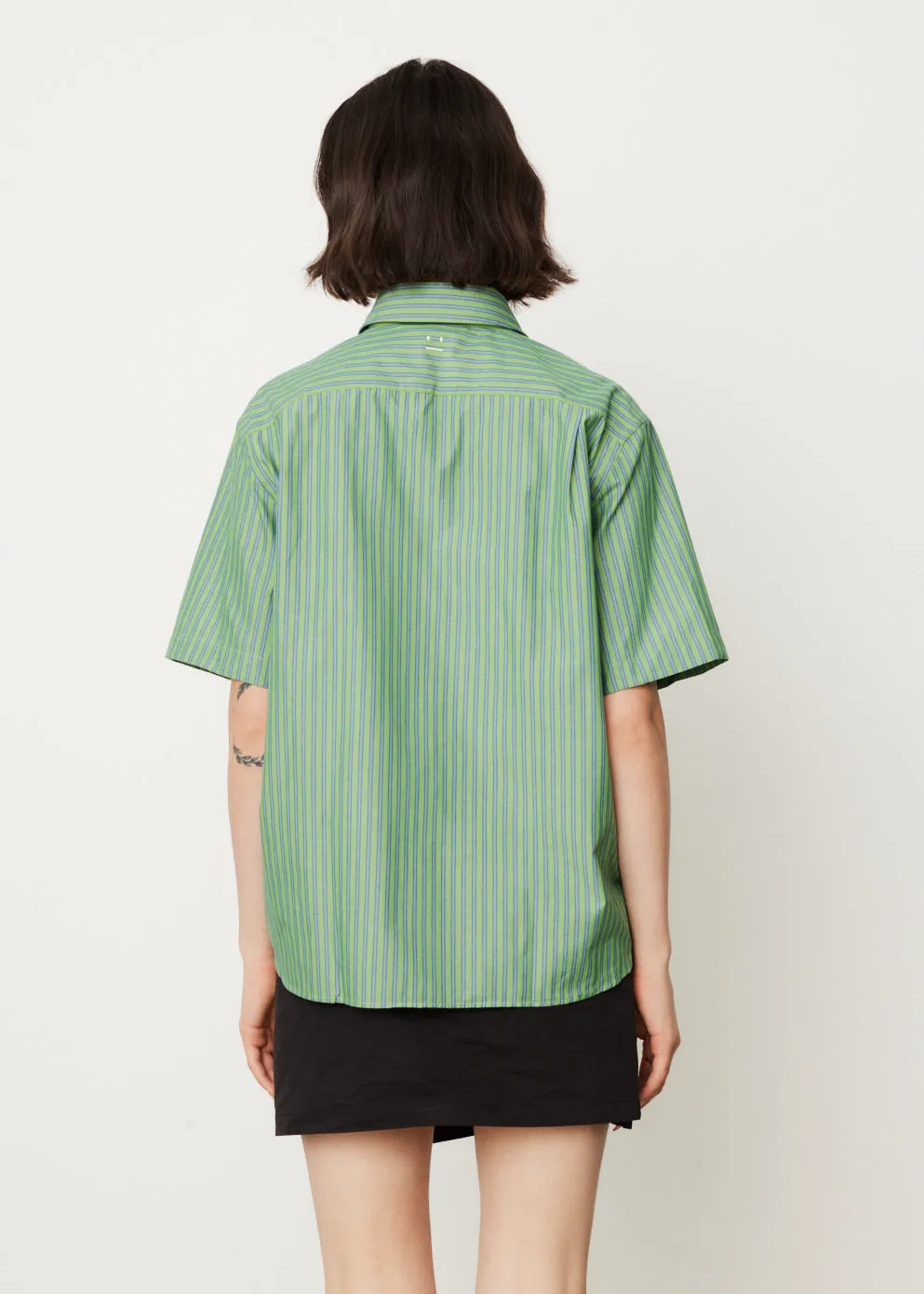 Sarlie Short Sleeved Stripe Shirt