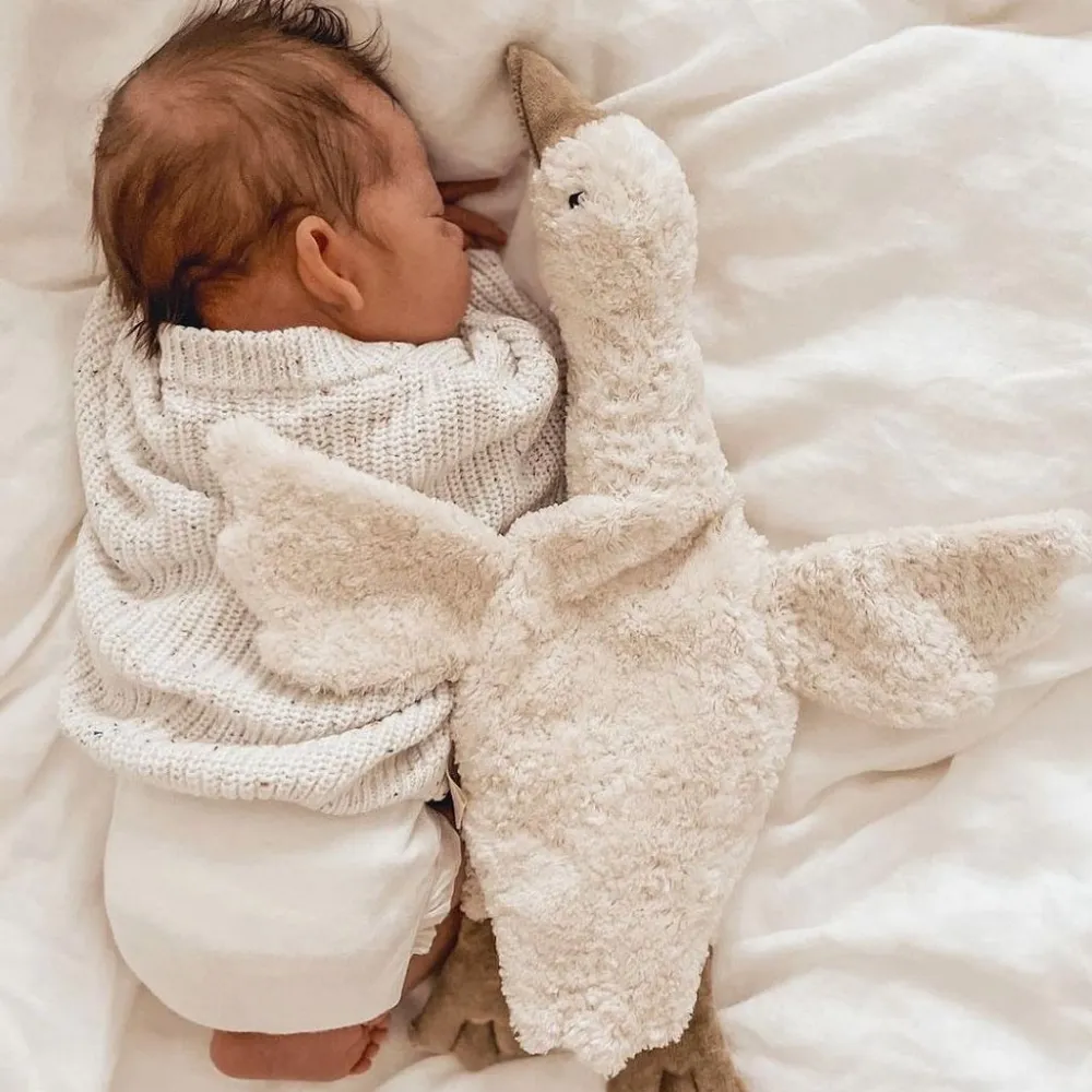 Senger Cuddly Animal Goose Small- White