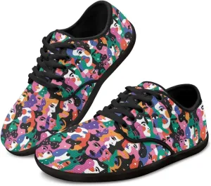 Sneakers for Women Slip On Running Sneakers Lightweight Casual Walking Shoes Non Slip Comfortable Fashion Tennis Shoes Size US 6-13.5