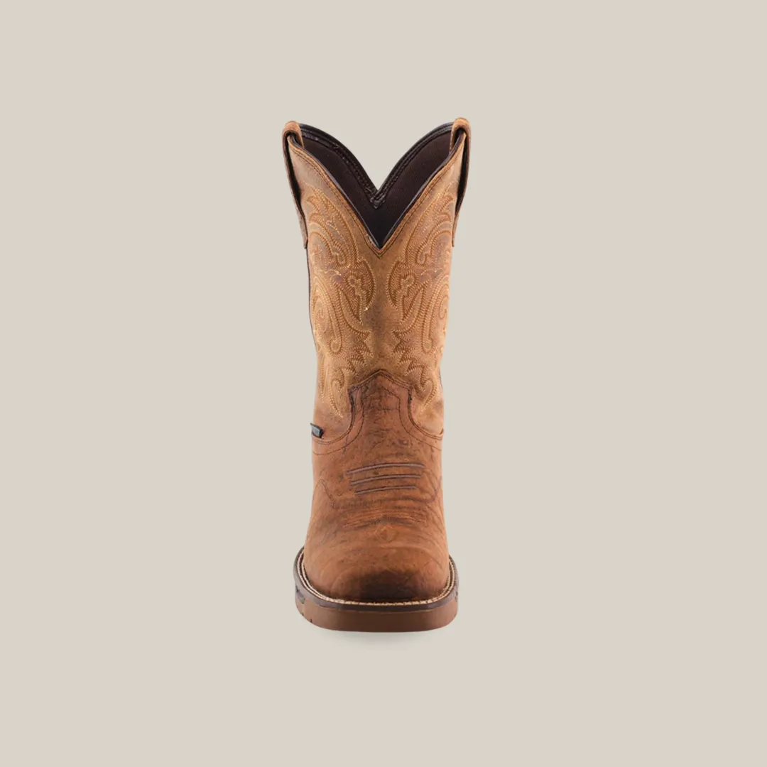 Tan Brown Rough out - Waterproof - Soft Toe