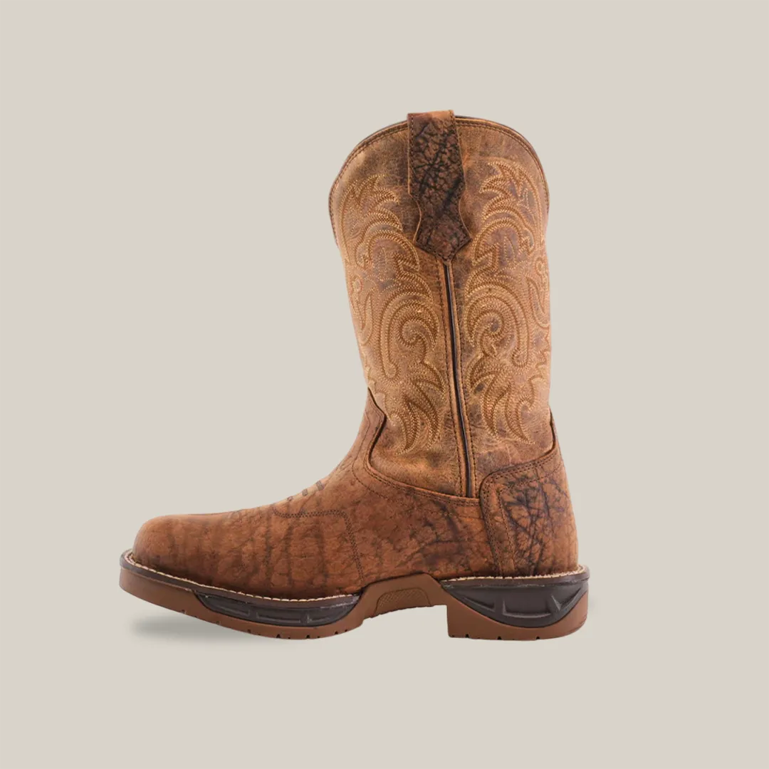 Tan Brown Rough out - Waterproof - Soft Toe