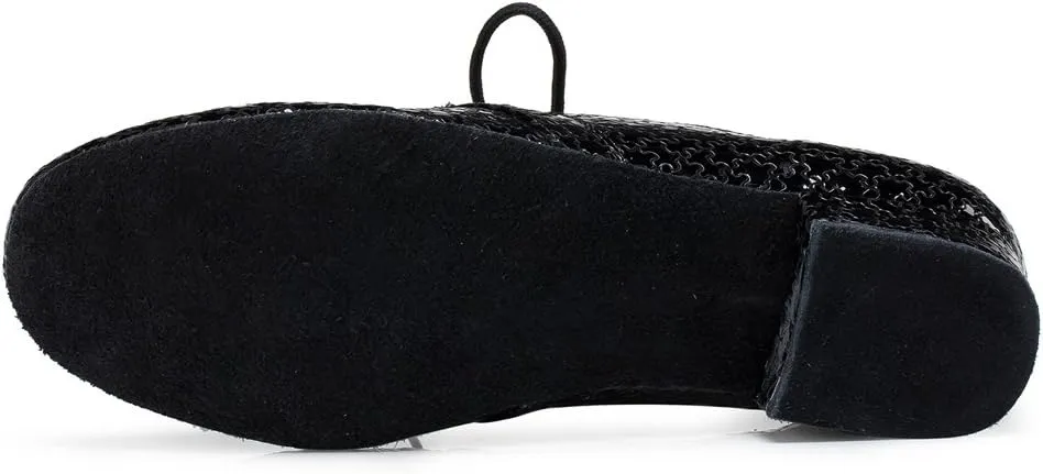 TDA Men's Fashion Comfort Lace-up Round Toe Leather Salsa Tango Ballroom Latin Modern Dance Shoes