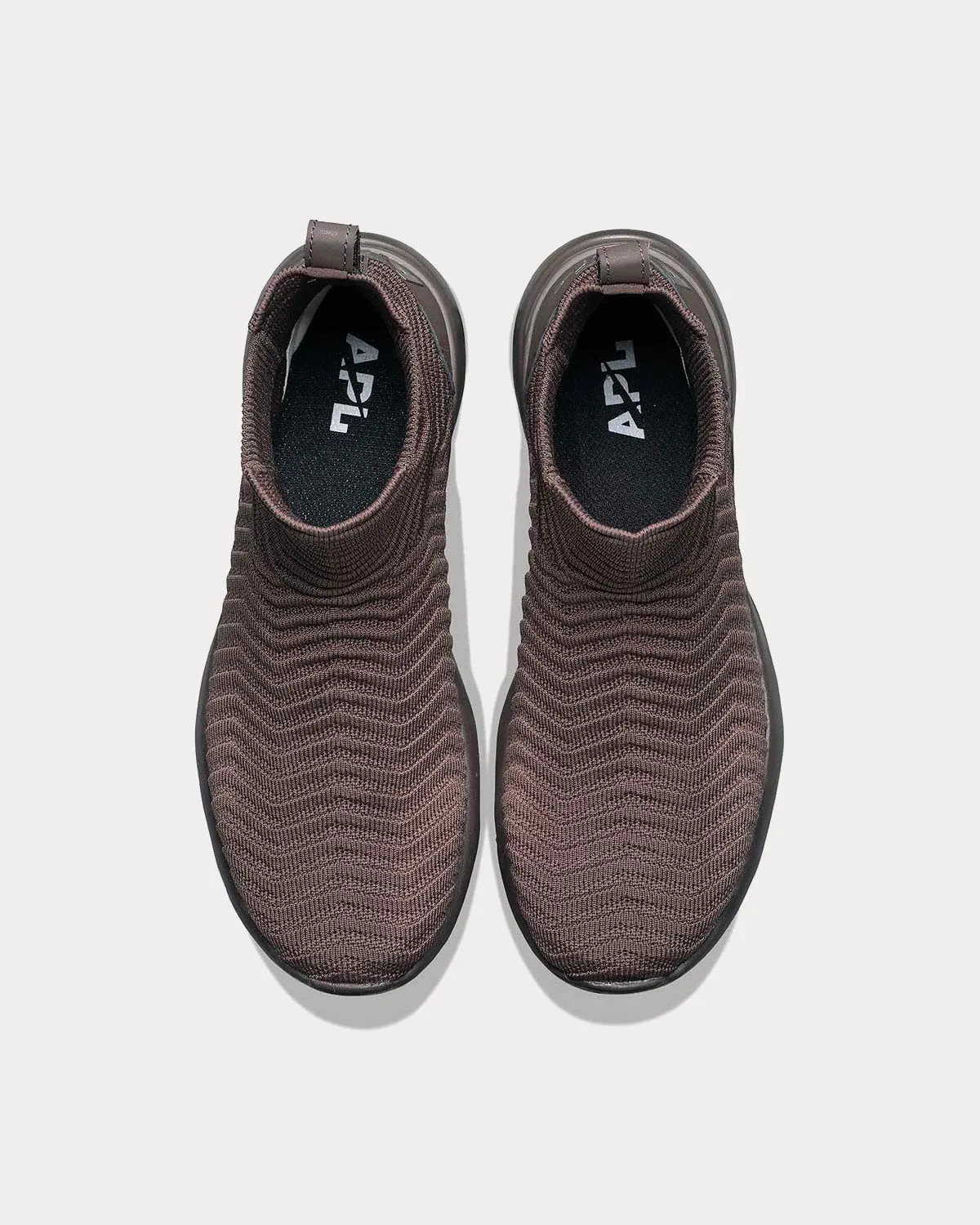 TechLoom Chelsea Chocolate High Top Sneakers