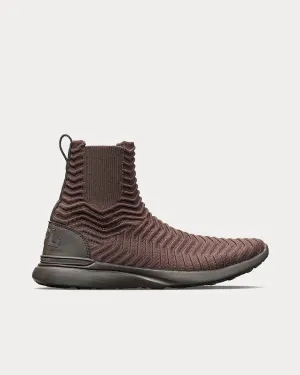 TechLoom Chelsea Chocolate High Top Sneakers