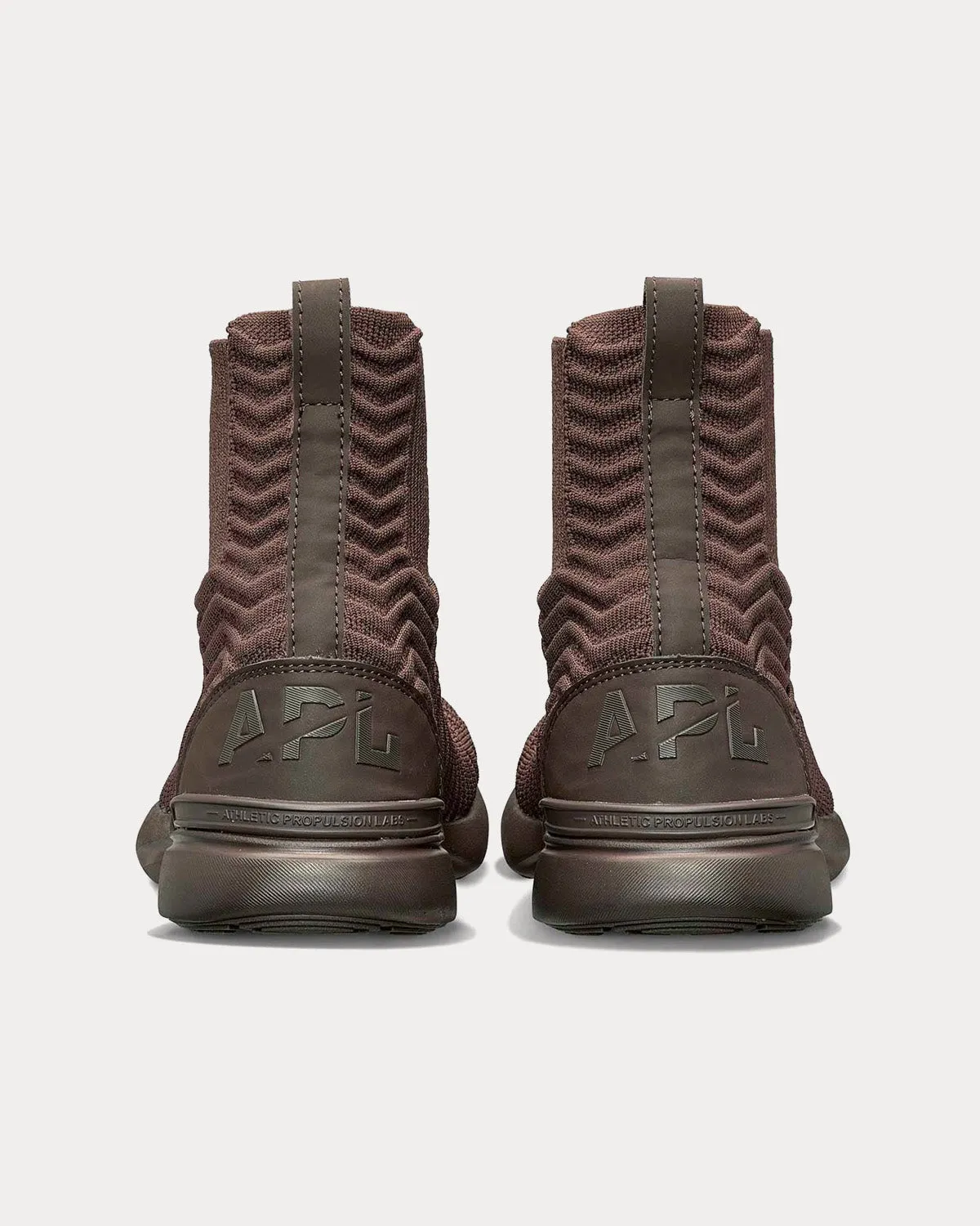 TechLoom Chelsea Chocolate High Top Sneakers
