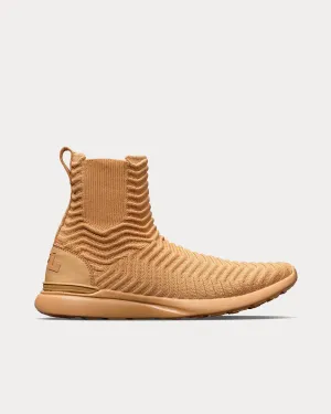 TechLoom Chelsea Tan High Top Sneakers