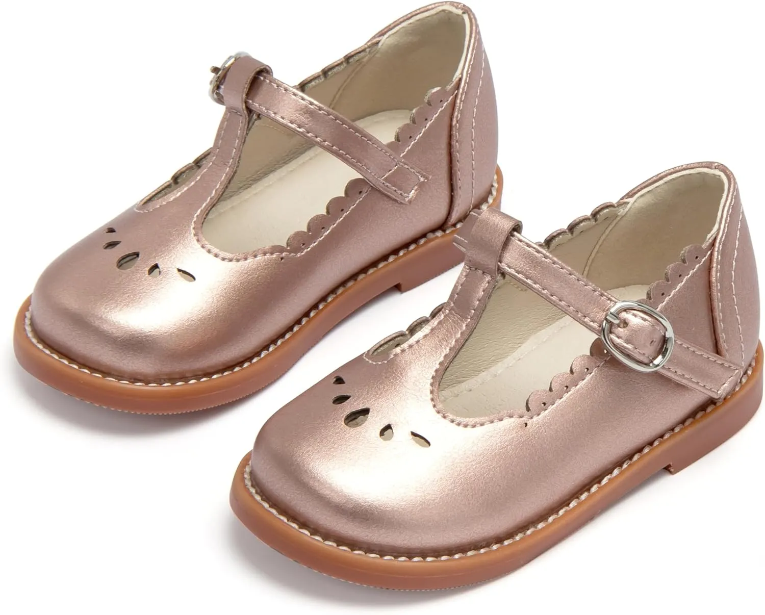THEE BRON Girls Dress Shoes Little Kid Mary Jane School Uniform Shoes Oxford