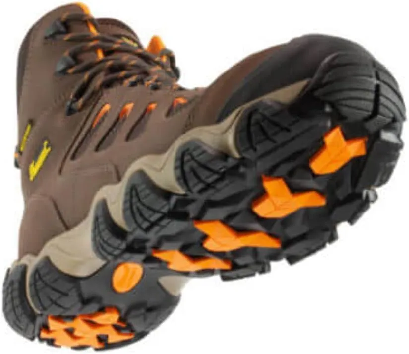 Thorogood Crosstrex 6 Waterproof Safety Toe Hiking Boots for Men - Breathable Premium Leather and Mesh with Comfort Insole and Athletic Traction Outsole; ASTM Rated