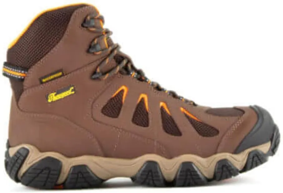 Thorogood Crosstrex 6 Waterproof Safety Toe Hiking Boots for Men - Breathable Premium Leather and Mesh with Comfort Insole and Athletic Traction Outsole; ASTM Rated