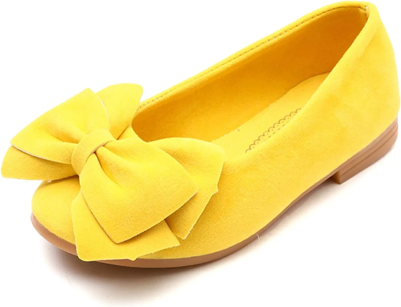 Toddler Girls Dress Shoes Cute Mary Jane Shoes Ballet Flats Flower Girl Shoes for Weeding Casual Girls Dress Shoes