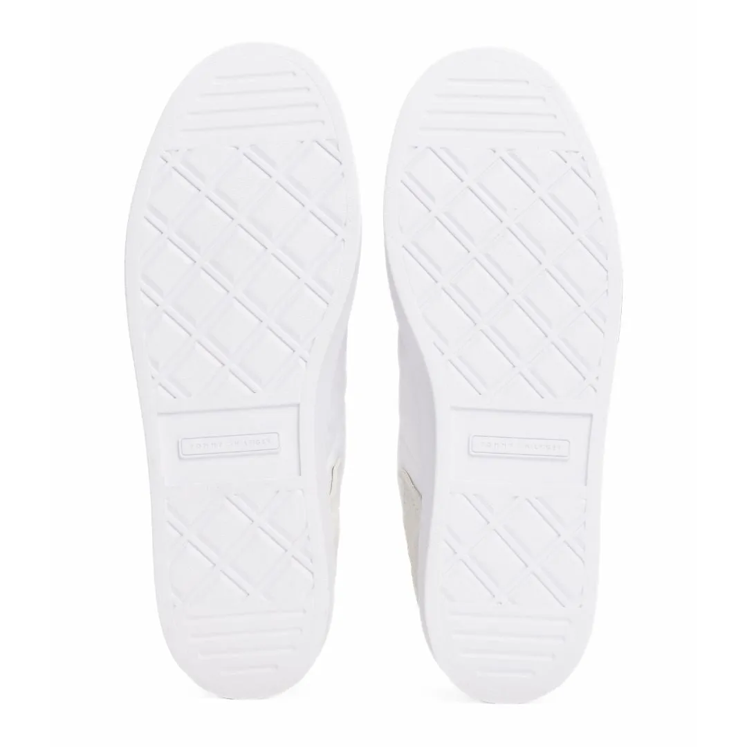 Tommy Hilfiger JHeritage Suede Trainers Women FW0FW08643-WHTBLU