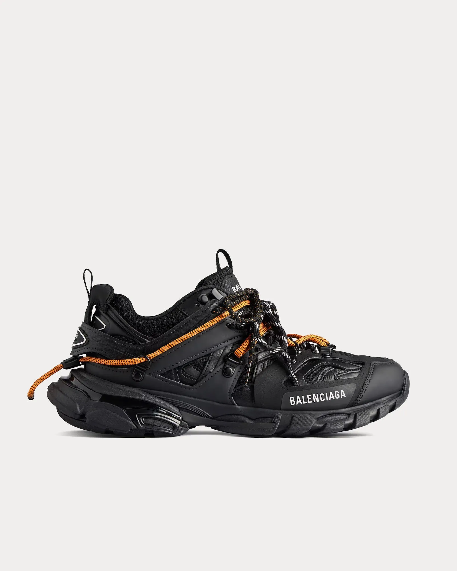 Track Trail Laces Black / Orange Low Top Sneakers