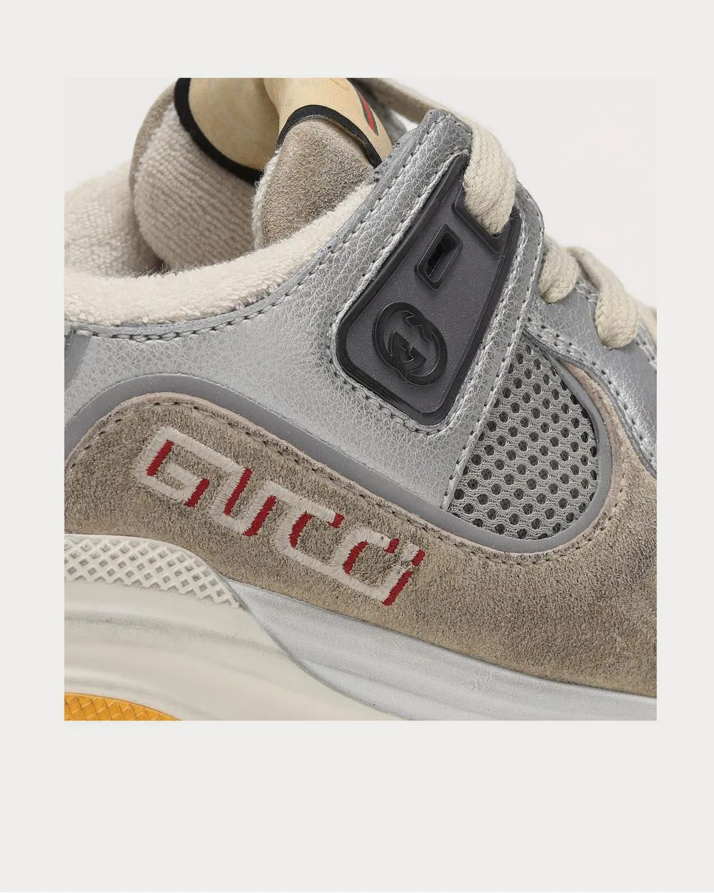 Ultrapace leather Grey Low Top Sneakers