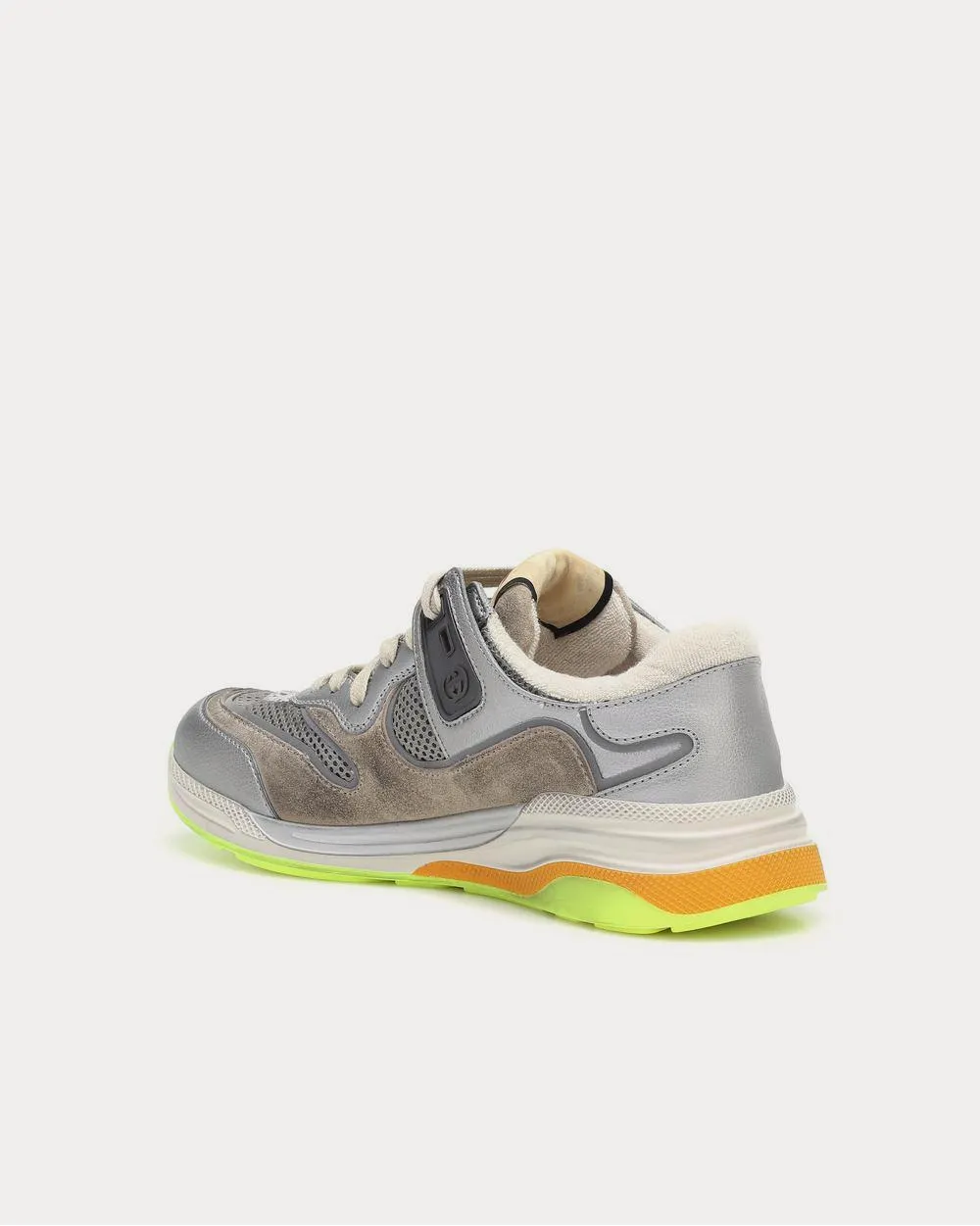 Ultrapace leather Grey Low Top Sneakers