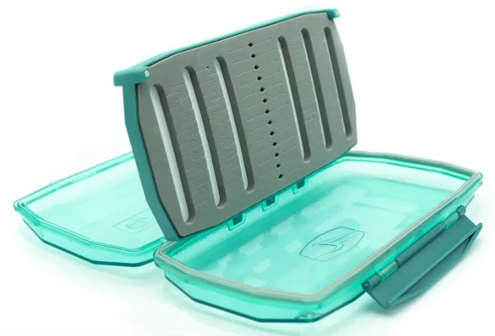 Umpqua HD Flats Foam Fly Box Aqua