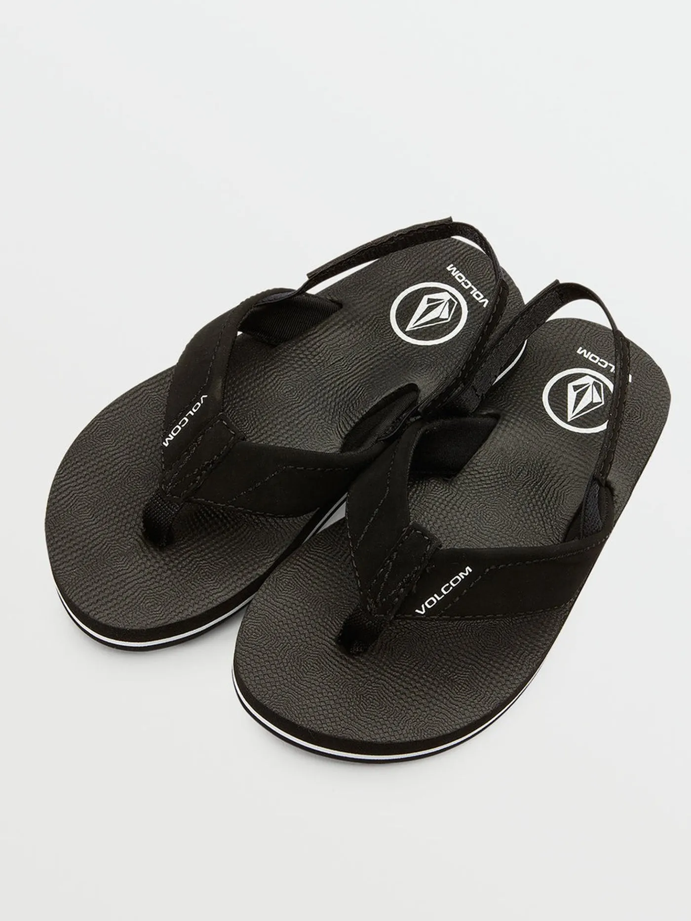 Victor Black Sandals (Little Kids)