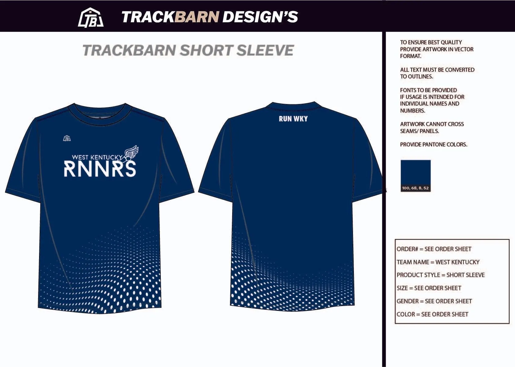 West-Kentucky-Runners Youth Tech Tee
