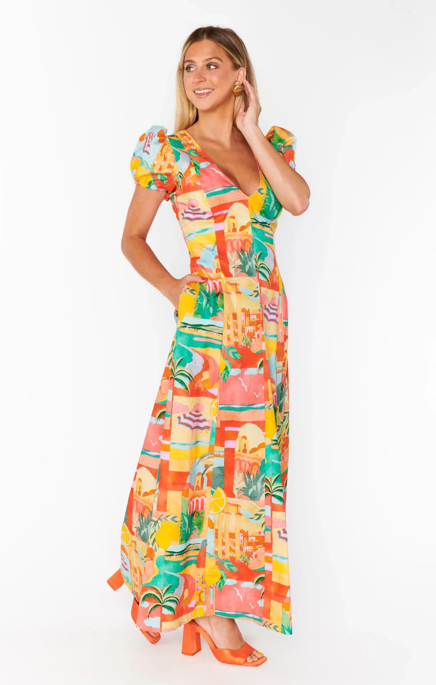 Winnie Maxi Dress Postcards From Italia