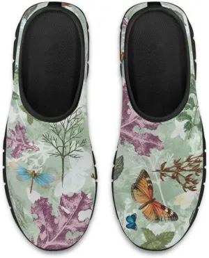 Women's Art Pattern Slip-On Sneakers Casual Low-Top Loafers Flat Shoes Lightweight Soft Shoes Non-Slip Workout Travel Shoes US Size 5.5-11.5