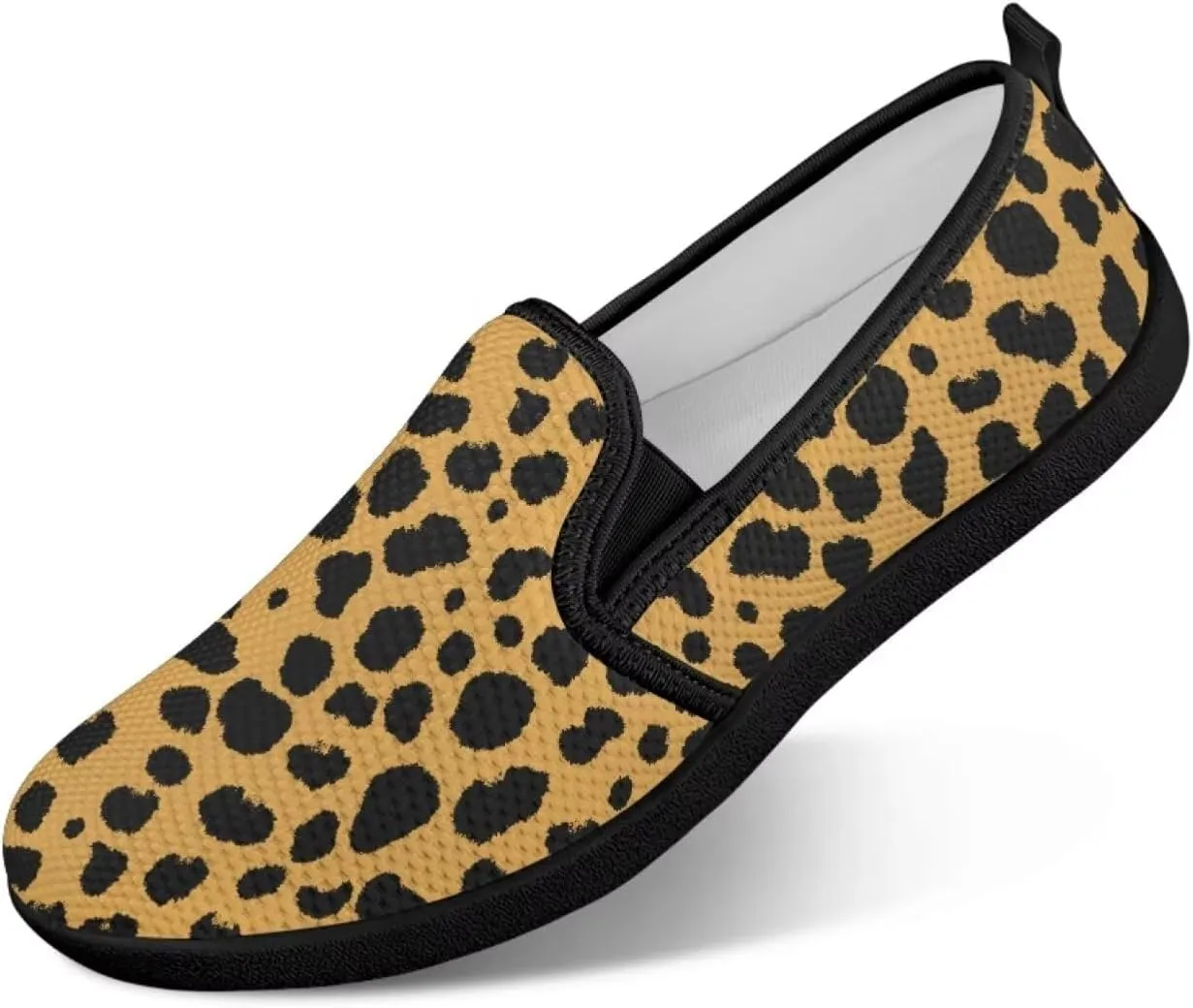 Women's Slip On Shoes Casual Breathable Mesh Flats Sneakers Fashion Low Top Soft Loafers for Tennis Work