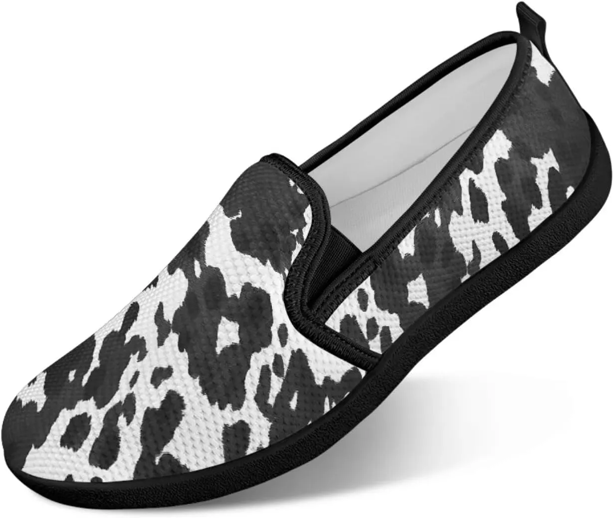 Women's Slip On Shoes Casual Breathable Mesh Flats Sneakers Fashion Low Top Soft Loafers for Tennis Work